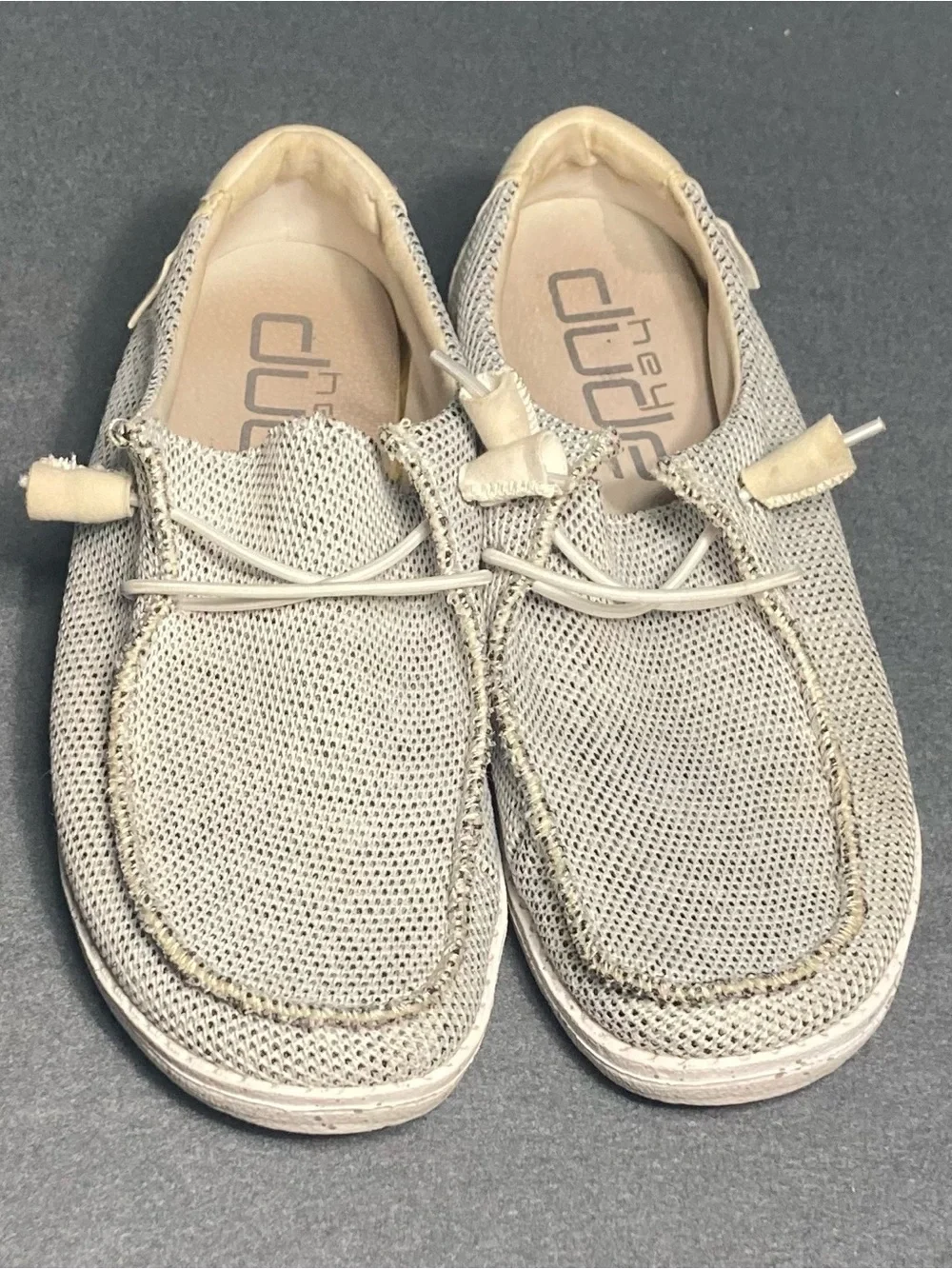 Hey Dude Lightweight Slip-On Loafers - Beige